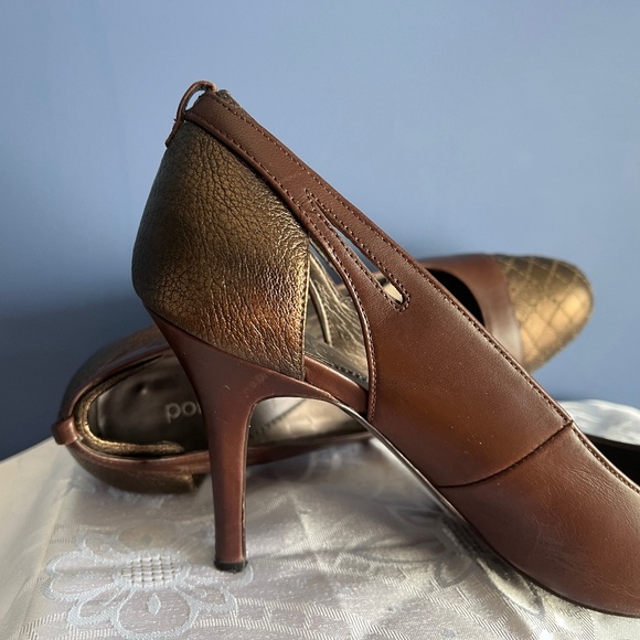 Portia sandals in brown/bronze, size 8 - Picture 5 of 9